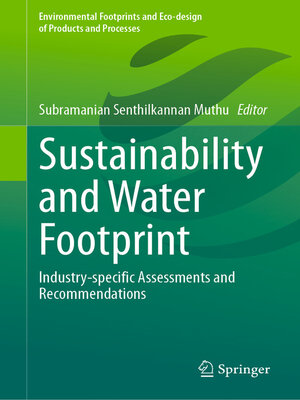 cover image of Sustainability and Water Footprint
